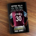 Personalised Aston Villa F.C. 'On This Day' Football Book