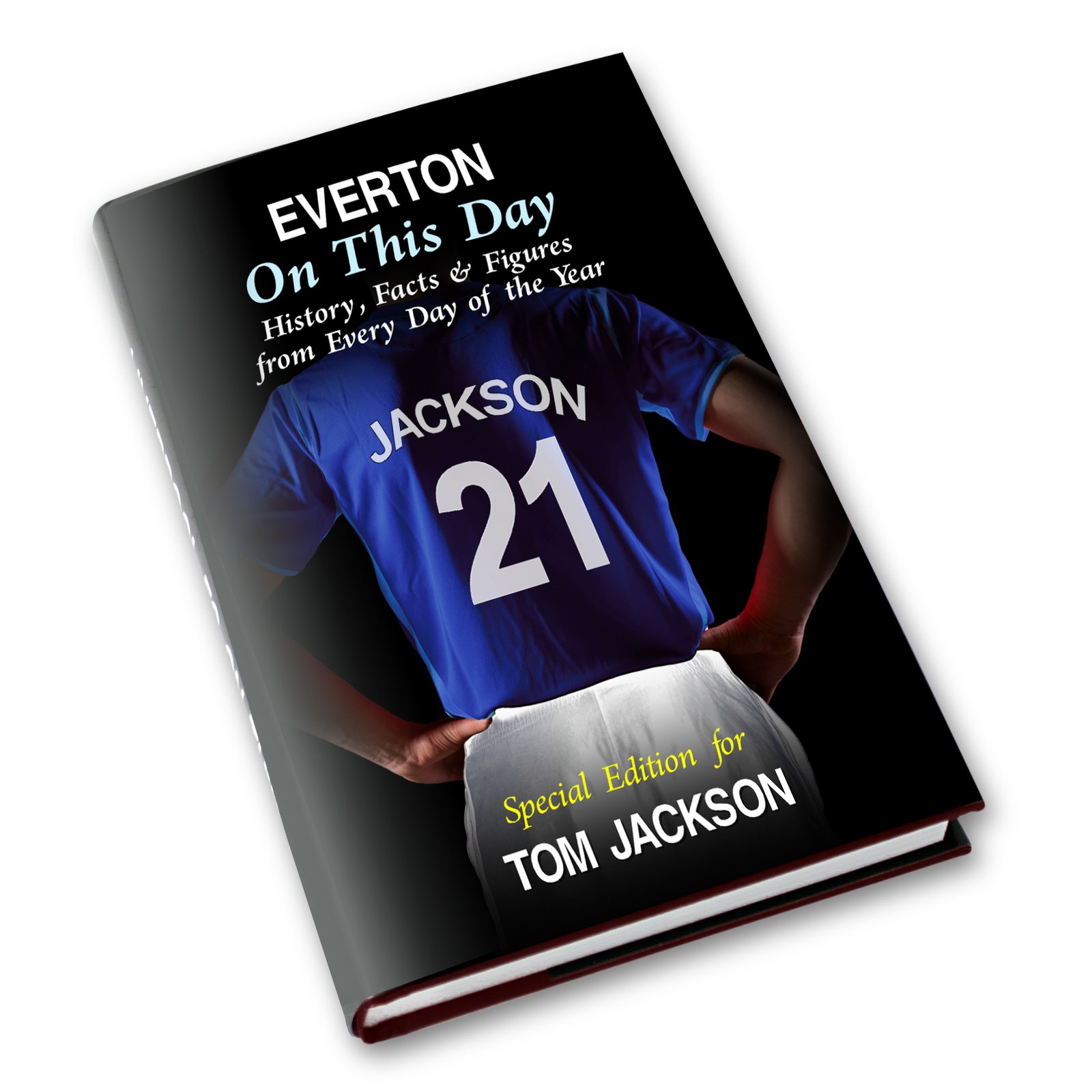 P0512V11 Personalised Everton F.C. On This Day Book Personalised Everton F.C. On This Day Book - Image 1