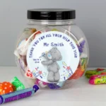 Personalised Me to You Teachers Sweet Jar