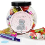 Personalised Me to You Wedding Girls Sweet Jar - Image 3