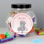 Personalised Me to You Wedding Girls Sweet Jar - Image 2