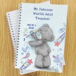 Personalised Me to You Teachers A5 Notebook