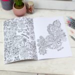 Personalised Botanical Design Colouring Book - Image 2