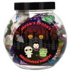 Personalised Halloween Characters Design Sweet Jar - Image 4