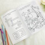 Personalised Pink A4 Wedding Activity & Colouring Book - Image 5