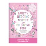 Personalised Pink A4 Wedding Activity & Colouring Book - Image 8