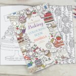 Personalised Name & Message Baking Colouring Book - Image 3