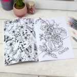 Personalised Gardening Themed Colouring Book - Image 3