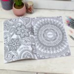 Personalised Mandala Design Colouring Book - Image 3