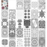 Personalised Mandala Design Colouring Book - Image 6