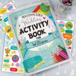 Personalised Children's Wedding Activity Book with Stickers