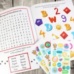 Personalised Children's Fun Activity Book with Stickers - Image 8