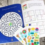 Personalised Children's Fun Activity Book with Stickers - Image 9
