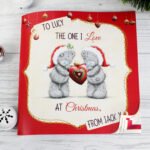 Personalised Me to You 'The One I Love at Christmas' Poem Book