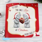 Personalised Me to You 'The One I Love at Christmas' Poem Book