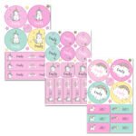 Personalised Children's Baby Unicorn Design Sticker Set - Image 6