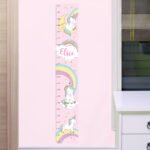 Personalised Children's Baby Unicorn Height Chart - Image 5