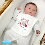 Personalised Me to You 'My 1st Christmas' 0-3 Months Baby Bib - Image 2