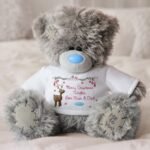 Personalised Me to You Christmas Reindeer Design Plush Teddy Bear