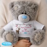 Personalised Me to You Christmas Reindeer Design Plush Teddy Bear - Image 3