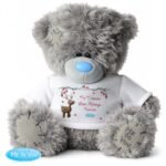 Personalised Me to You Christmas Reindeer Design Plush Teddy Bear - Image 4