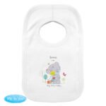 Personalised Tiny Tatty Teddy Cuddle Bug 0-3 Months Baby Bib - Image 3
