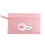 Personalised Children's Princess Ballerina Design Pink Pencil Case - Image 5