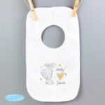 Personalised Tiny Tatty Teddy 'I Heart' 0-3 Months Baby Bib - Image 3