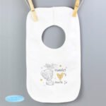 Personalised Tiny Tatty Teddy 'I Heart' 0-3 Months Baby Bib - Image 4