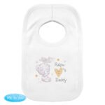 Personalised Tiny Tatty Teddy 'I Heart' 0-3 Months Baby Bib - Image 7