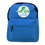 Personalised Children's Dinosaur 'Be Roarsome!' Blue Backpack - Image 4