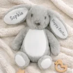 Personalised Any Message Plush Bunny Rabbit