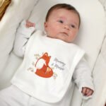 Personalised Mummy & Me Fox 0-3 Months Baby Bib