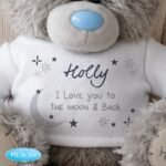 Personalised Me to You Moon & Stars Design Plush Teddy Bear - Image 2