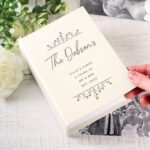 Personalised Any Message Floral Design 6x4 Photo Album with Sleeves - Image 3