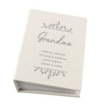 Personalised Any Message Floral Design 6x4 Photo Album with Sleeves - Image 6