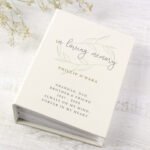 Personalised 'In Loving Memory' 6x4 Photo Album with Sleeves