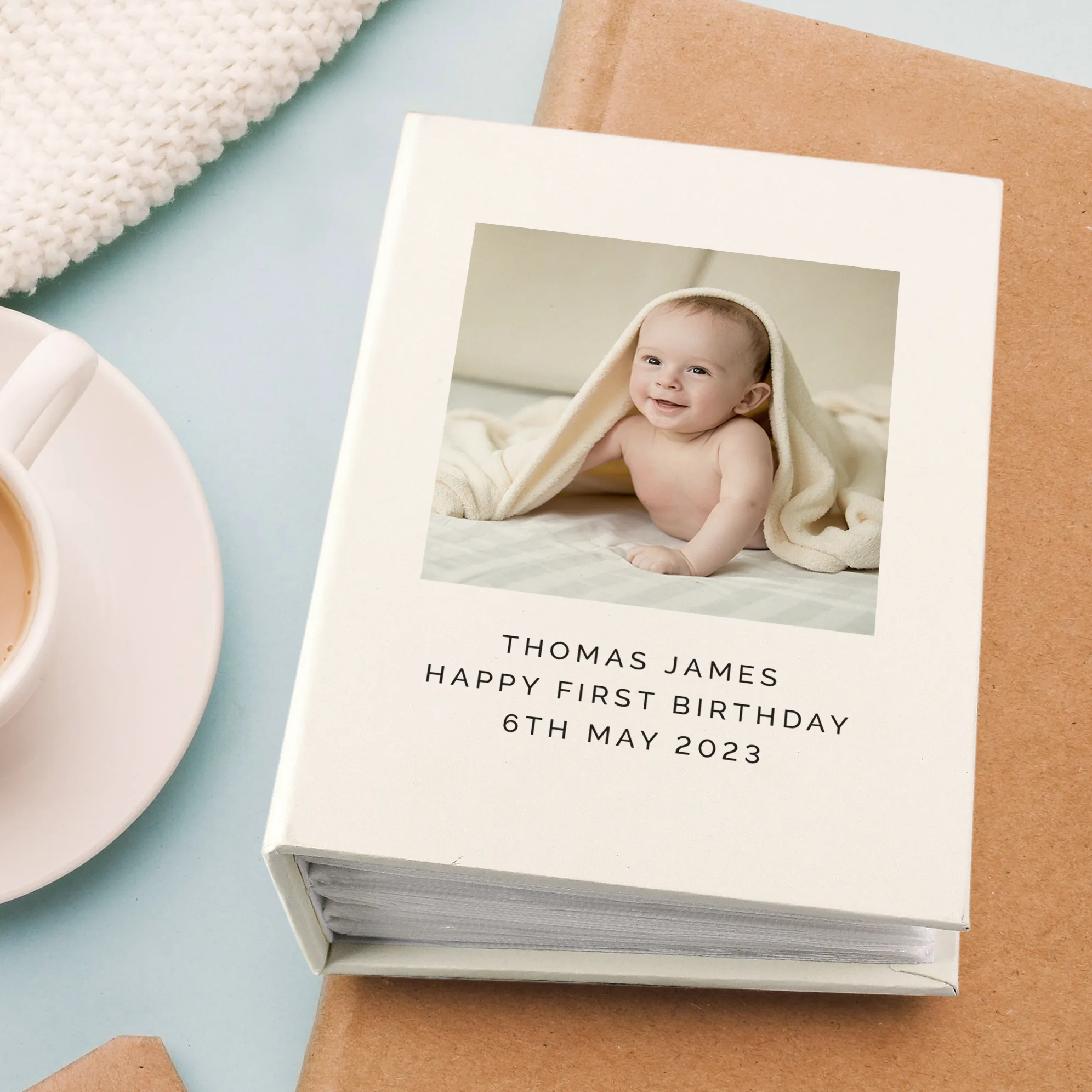 Personalised Any Occasion Photo Upload 6x4 Photo Album with Sleeves - Image 7