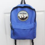 Personalised Children's 'Every Day Is An Adventure' Blue Backpack