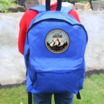Personalised Children's 'Every Day Is An Adventure' Blue Backpack - Image 2