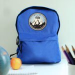 Personalised Children's 'Every Day Is An Adventure' Blue Backpack - Image 4