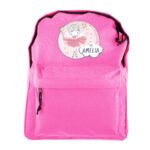Personalised Children's Princess Ballerina Design Pink Backpack - Image 5