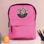 Personalised Children's Leopard Print Design Pink Backpack