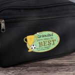 Personalised 'You're Simply The Best' Black Toiletry Bag - Image 2