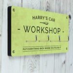 Personalised 'Workshop' Wooden Hooks - Image 4