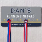 Personalised Achievement Wooden Medal Hooks - Image 3