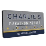 Personalised Achievement Wooden Medal Hooks - Image 5