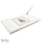 Personalised Boofle Wedding Hardback Guest Book & Pen - Image 5
