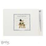 Personalised Boofle Wedding Hardback Guest Book & Pen - Image 6