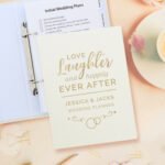 Personalised 'Love, Laughter and Happily Ever After' Wedding Planner - Image 11